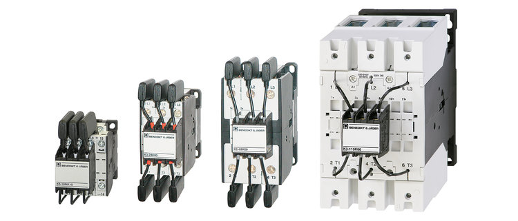Benedikt & Jager Capacitor Switching Contactors - Benedict Capacitor Switching Contactors