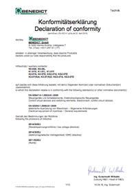 CE Declaration of Conformity Download PDF